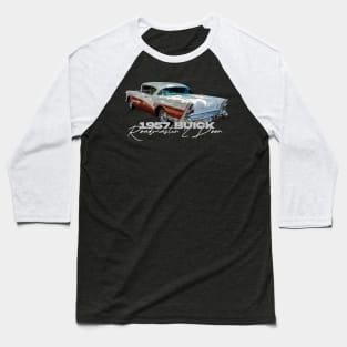 1957 Buick Roadmaster 2 Door Hardtop Baseball T-Shirt